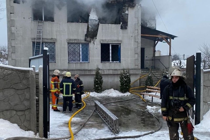 Власти Харькова сообщили, что загоревшийся дом престарелых был нелегальным