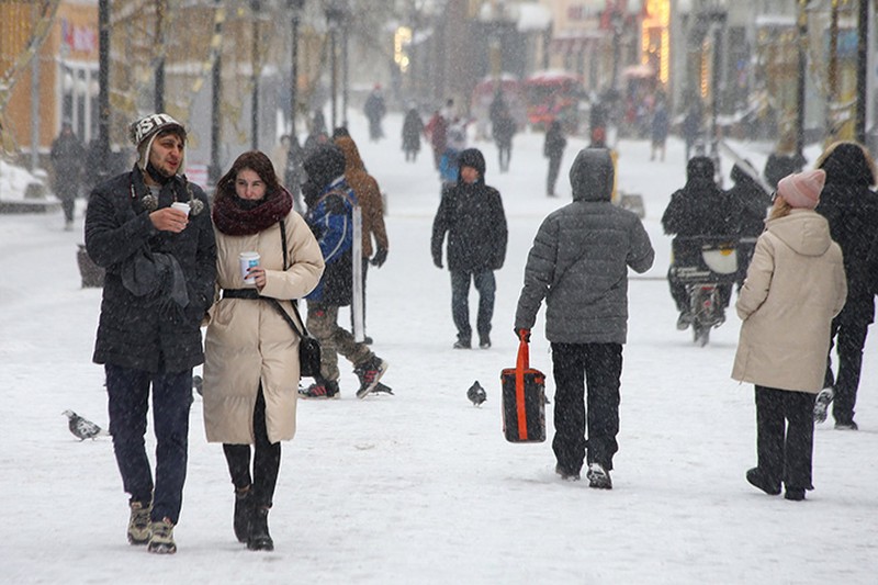 Самый теплый день зимы зафиксировали в Москве