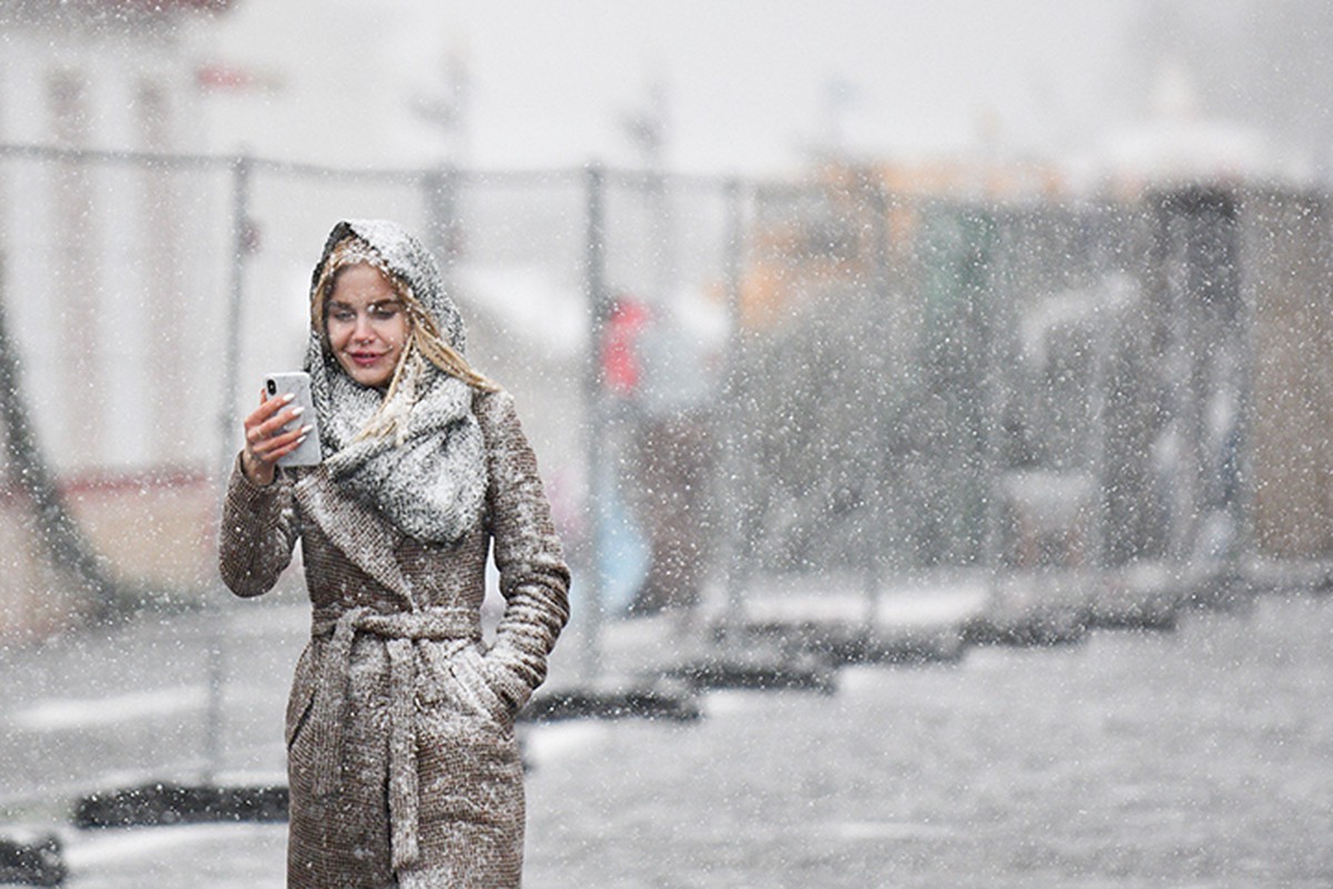 Синоптики рассказали, когда в Москве закончится снегопад