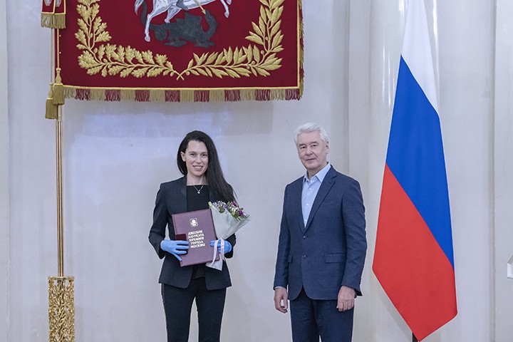 Сергей Собянин вручил премии Москвы в области спорта и туризма