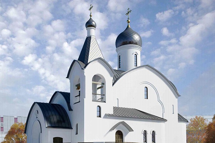 Строительство храмового комплекса завершили в Перове