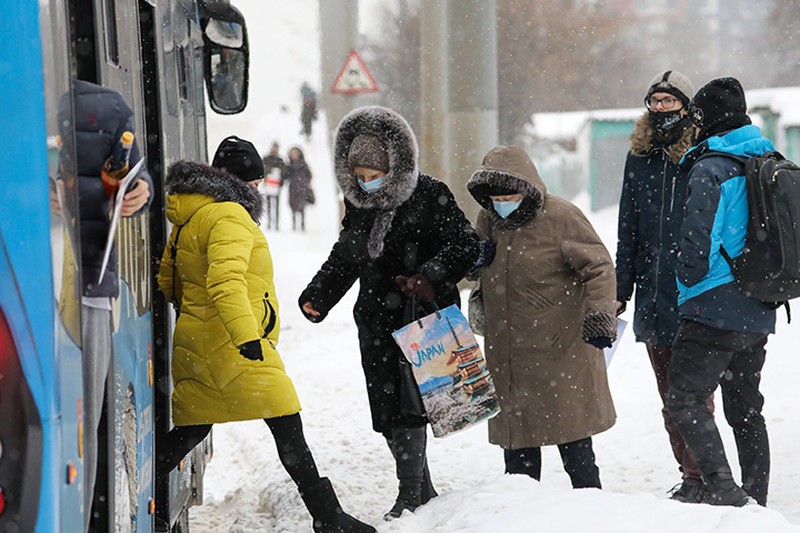 Передние двери в наземном транспорте Москвы откроют с 4 февраля