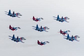 Третью репетицию парада Победы завершили в Подмосковье