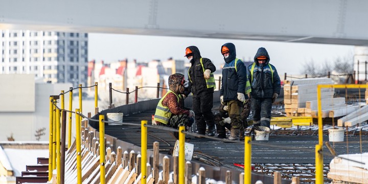 Строительство участка Северо-Восточной хорды завершили на 50 процентов