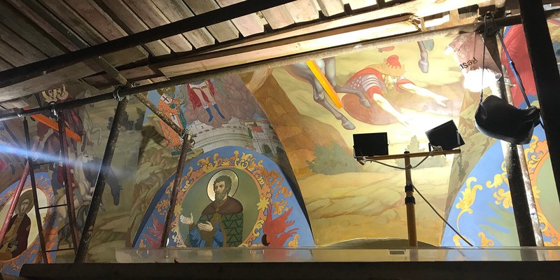 Восстановление живописи в церкви в центре Москвы завершили на 70 процентов