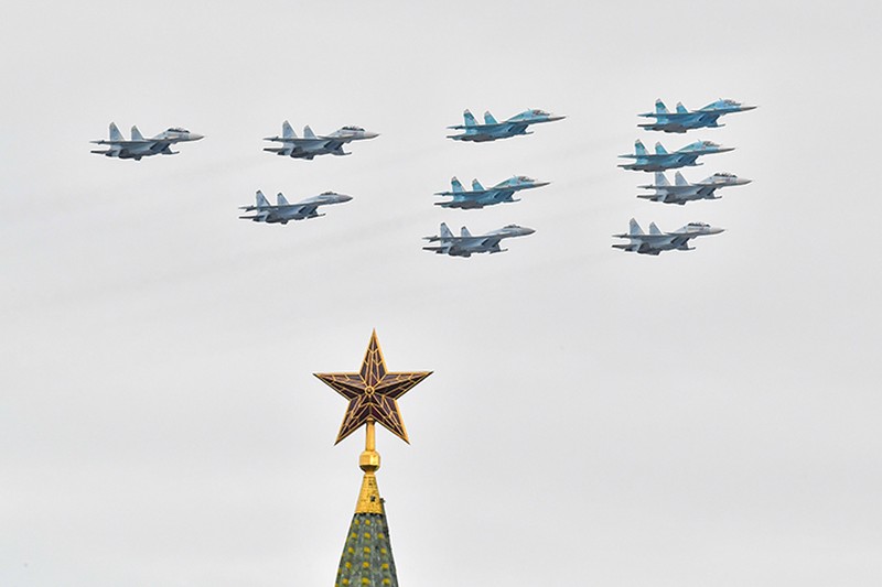 Росавиация: Ограничения полетов над Московским регионом из-за парада будут минимальными
