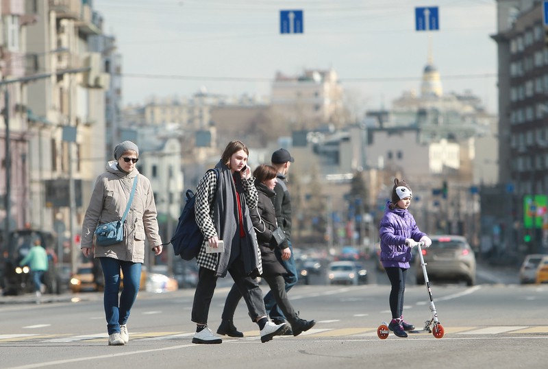 Суббота стала самым теплым днем с начала весны в Москве