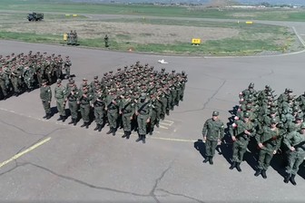 Появилось видео репетиции парада Победы в подмосковном Алабине