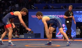 Российский борец Шахиев выиграл чемпионат Европы