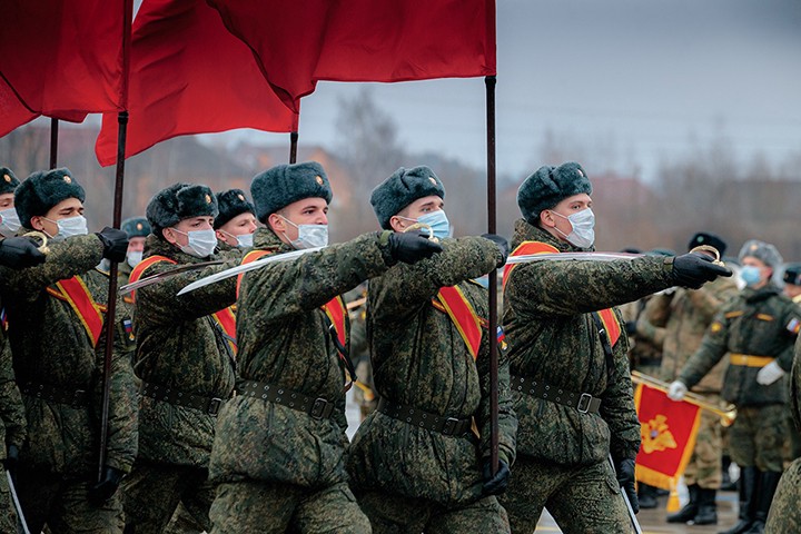 Вторая репетиция парада Победы состоялась в Подмосковье