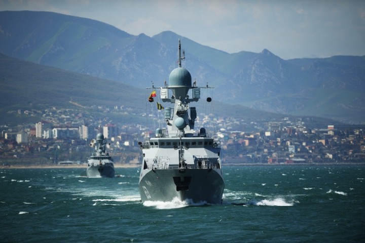 Корабли Каспийской флотилии завершили переход в Черное море