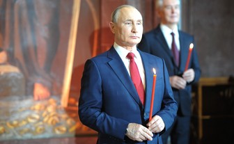 Путин поздравил православных христиан с Пасхой