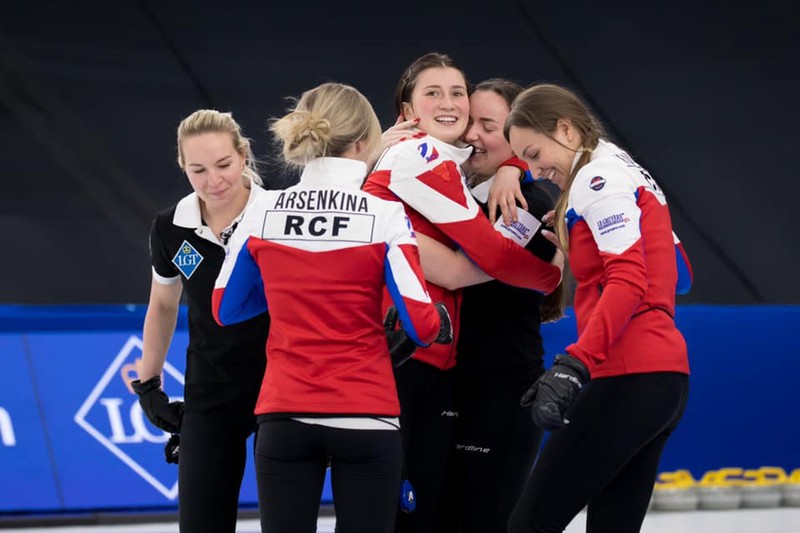 Женская сборная России по керлингу вышла в финал чемпионата мира в Канаде
