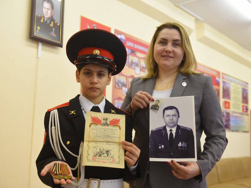Московские кадеты продолжают семейные традиции