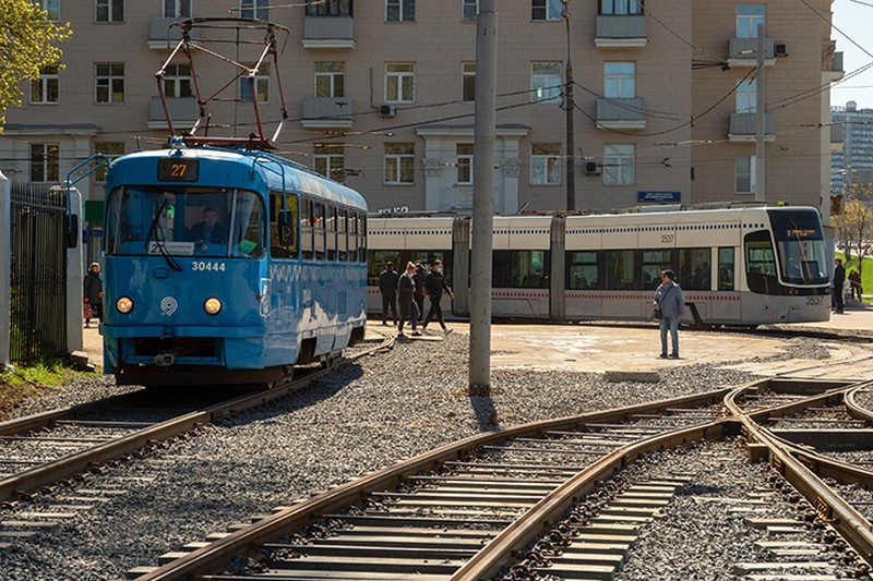 Движение трамваев на шоссе Энтузиастов восстановлено 