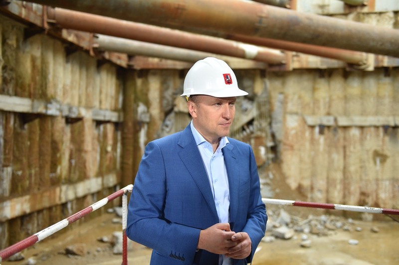 Андрей Бочкарев: Проходку тоннелей Большого кольца метро планируется завершить в этом году