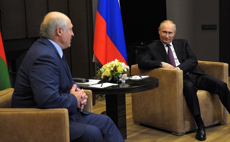 В Сочи завершились переговоры Путина и Лукашенко