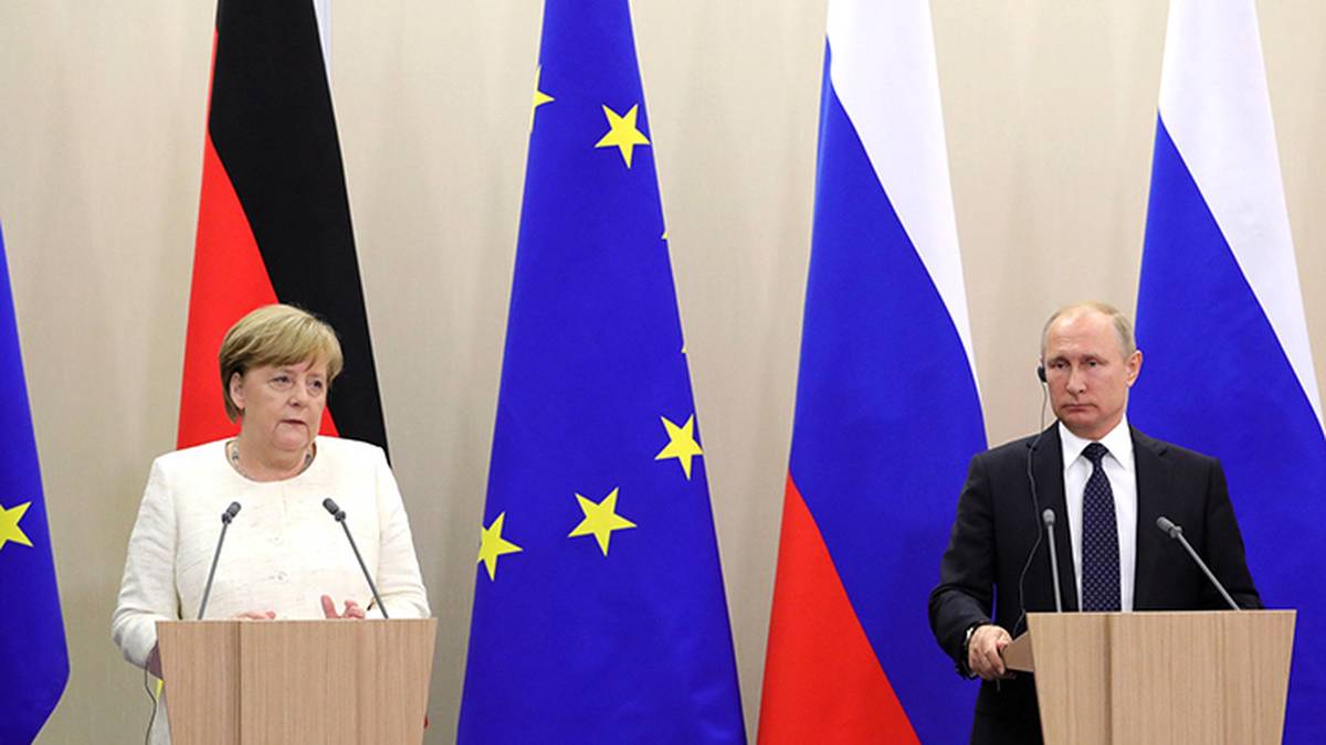 Меркель и Путин в Москве обсудят ситуации в Белоруссии, Афганистане и на Украине 