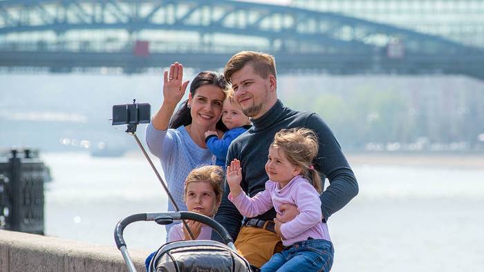 Число многодетных семей в Москве выросло в 2,5 раза за 10 лет
