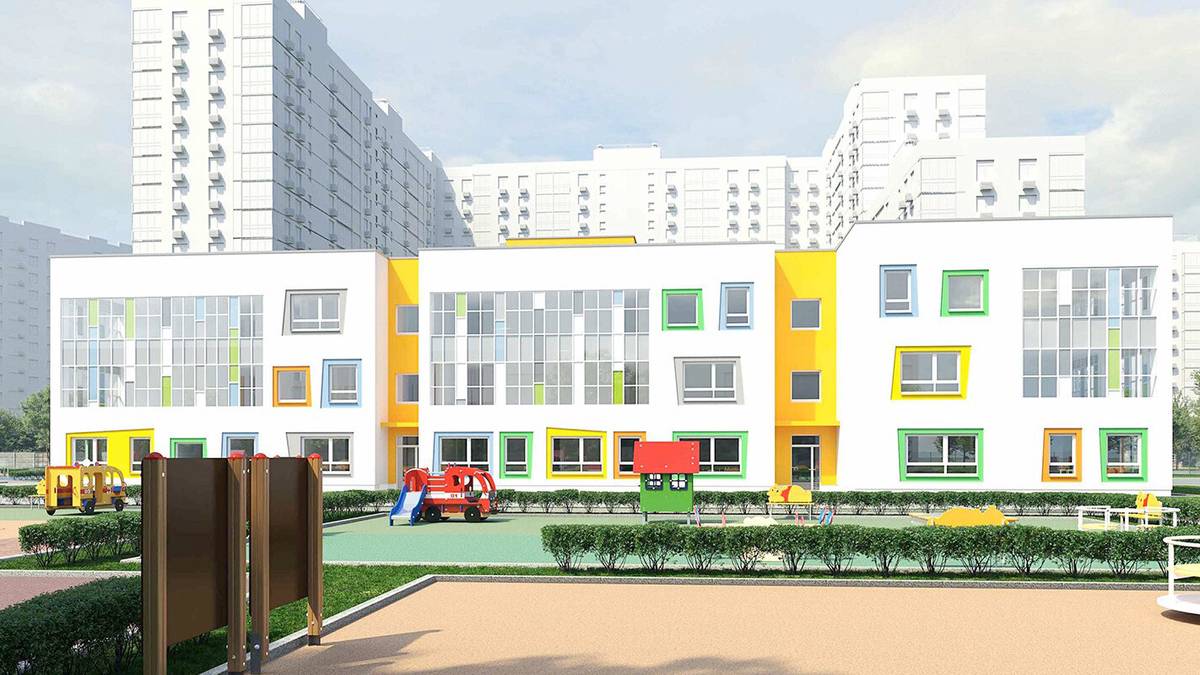 Новый детский сад на 240 мест построили в Рязановском