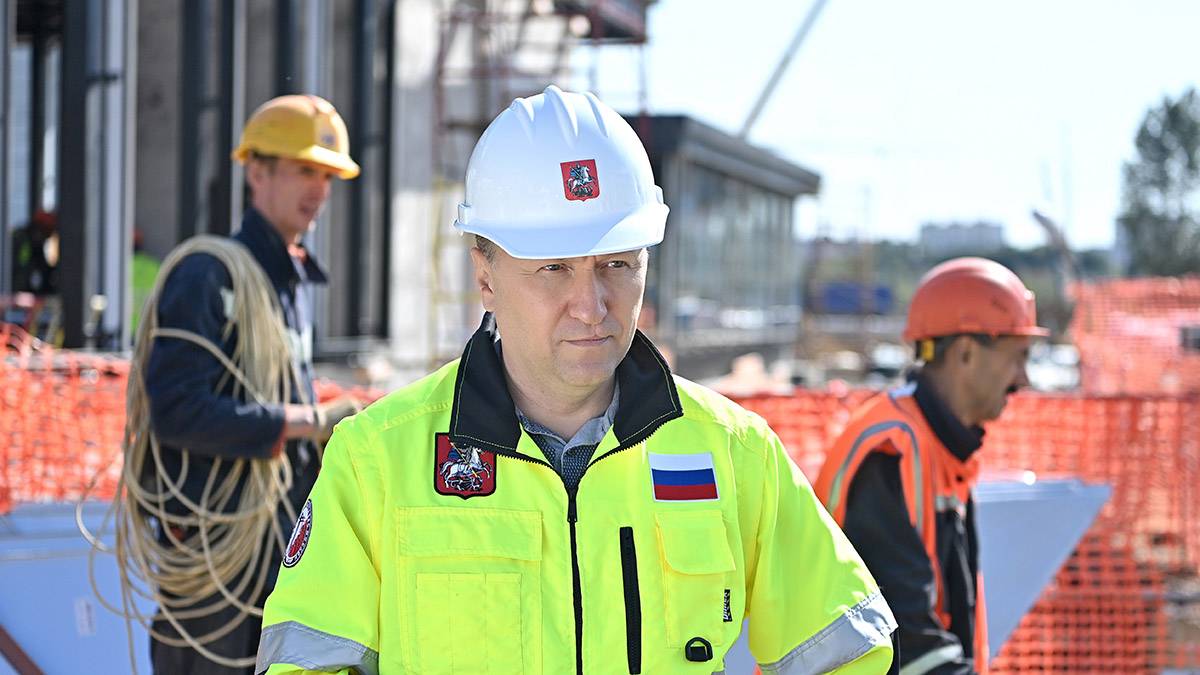 Андрей Бочкарев: На станции БКЛ «Сокольники» продолжается архитектурная отделка