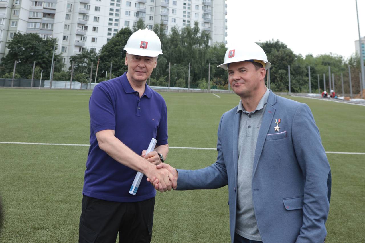 Роман Романенко раскрыл детали проекта развития любительского спорта в Ясеневе. Фото: Иван Степанов