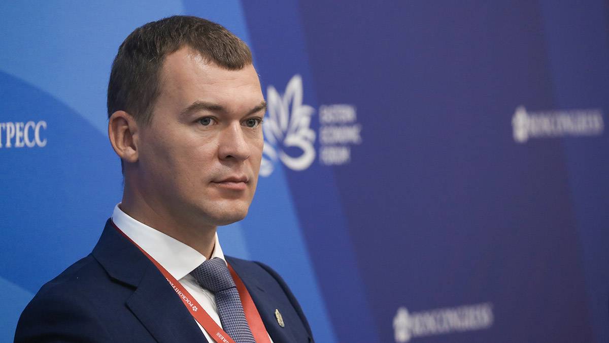 Глава Хабаровского края Михаил Дегтярев ушел на самоизоляцию