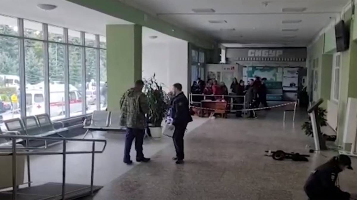 СК опубликовал видео с места стрельбы в Пермском университете