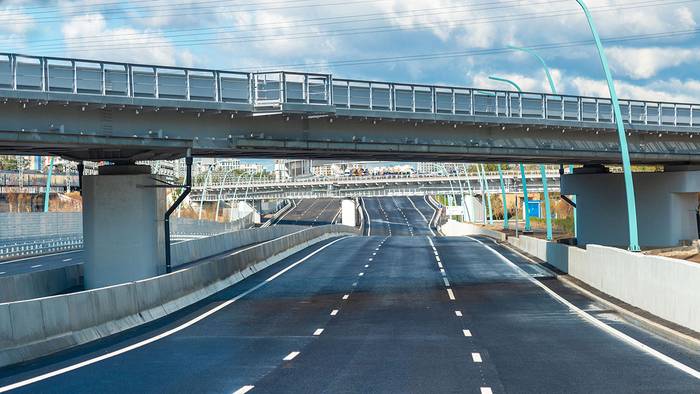 Возведение СВХ около станции метро «Ботанический сад» подходит к концу