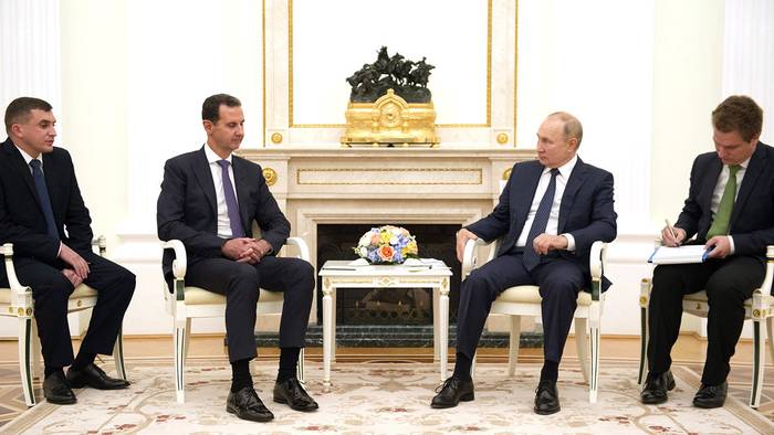 Путин и Асад сообщили об успехах в борьбе с террористами в Сирии