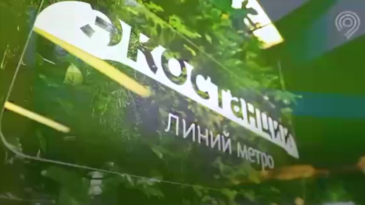 Экоинсталляция о зеленых облигациях Москвы появилась на станции «Деловой центр» БКЛ