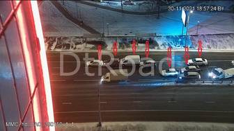 Крупное ДТП произошло на юге Москвы