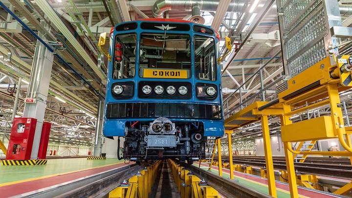 Электродепо «Сокол» после реконструкции на Замоскворецкой линии метро / Фото: Пресс-служба мэра и правительства Москвы / Владимир Новиков Электродепо «Сокол» после реконструкции на Замоскворецкой линии метро / Фото: Пресс-служба мэра и правительства Москвы / Владимир Новиков