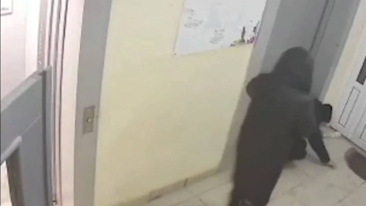 Девочка-подросток отбилась от грабителя, напавшего на нее с бутылкой в лифте. Видео