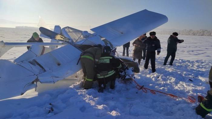 Уголовное дело возбудили по факту крушения самолета в Алтайском крае