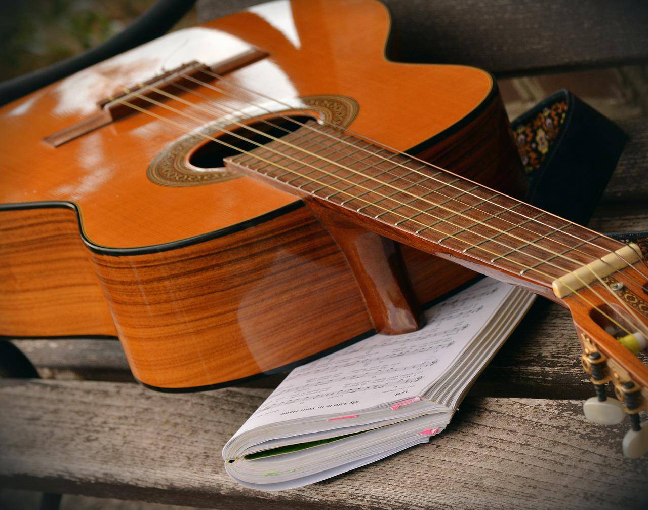 Песни под гитару: мастер-класс организуют в Доме культуры «Гайдаровец». Фото: pixabay.com