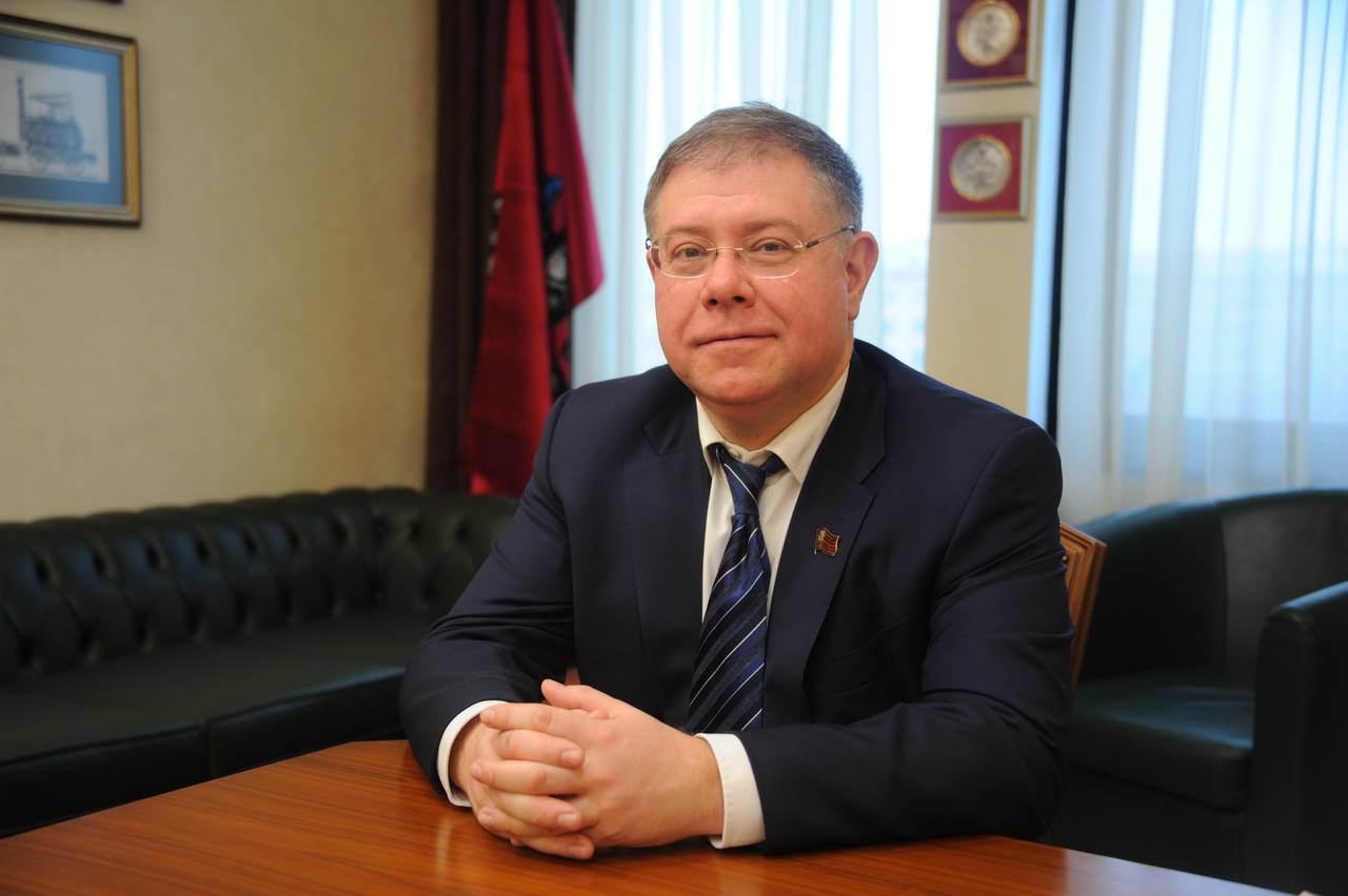 На фото вице-спикер столичного парламента Степан Орлов. Фото: Светлана Колоскова, «Вечерняя Москва»