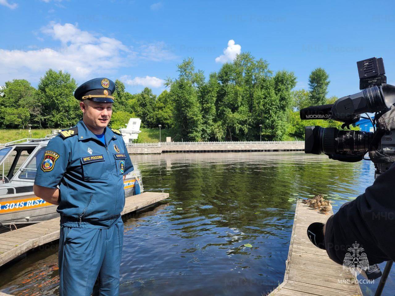 Профилактические патрулирования водных объектов в летний период - Москва .Центр