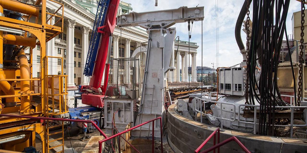 Новая станция Кольцевой линии метро «Достоевская» будет находиться между «Новослободской» и «Проспектом Мира» на пересечении Мещанского и Тверского районов Центрального административного округа. Фото: пресс-служба АО «Мосинжпроект»