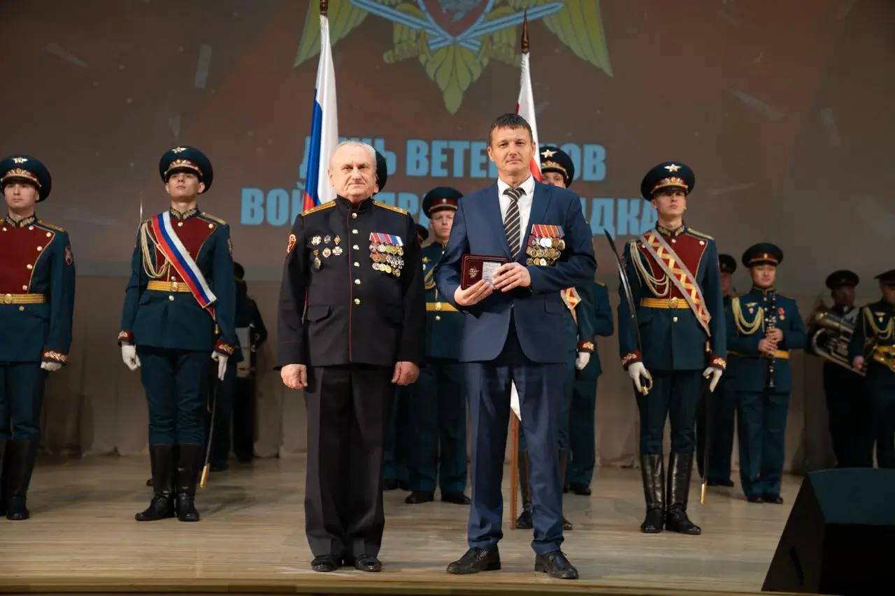 В Москве состоялось торжественное собрание, посвященное Дню ветерана войск правопорядка. Фото: пресс-служба Росгвардии 