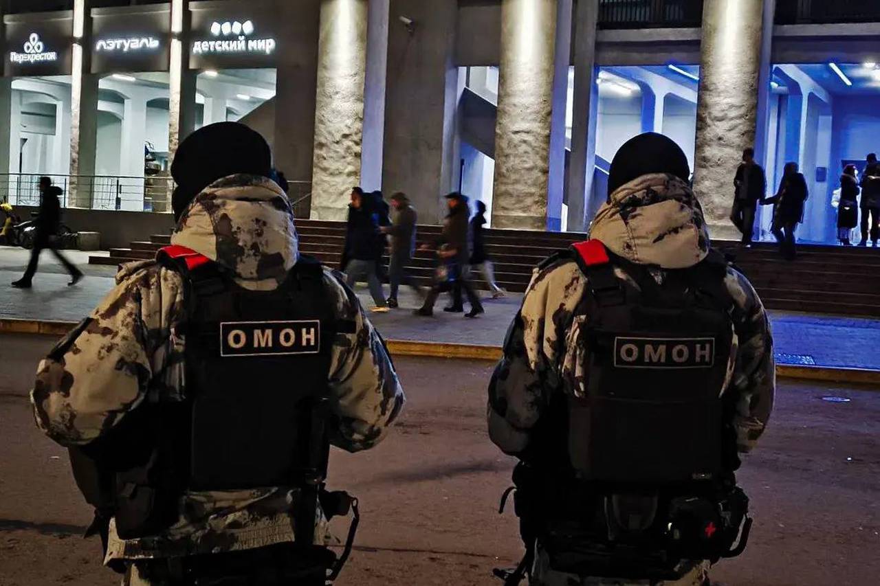 Росгвардия обеспечила безопасность хоккейного матча в Москве. Фото: пресс-служба Росгвардии