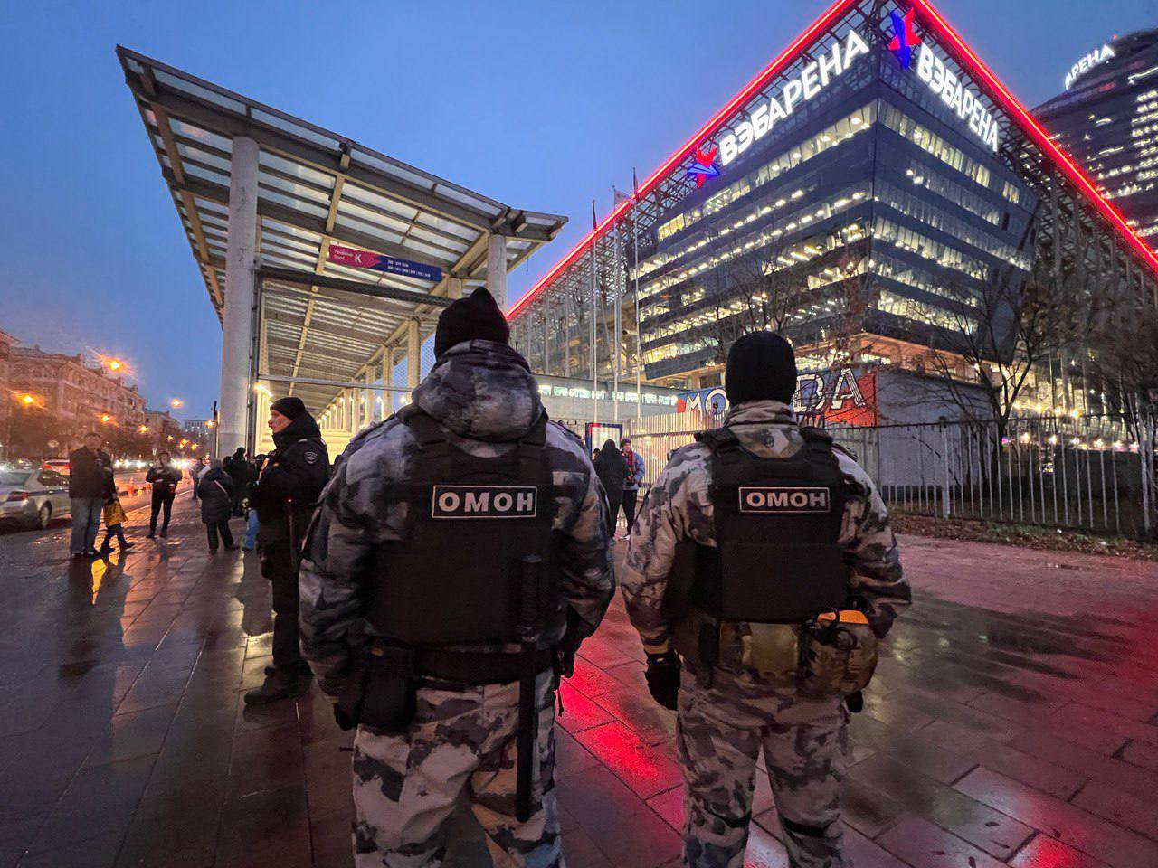 В Москве росгвардейцы обеспечили безопасность спортивных матчей. Фото: пресс-служба Росгвардии 