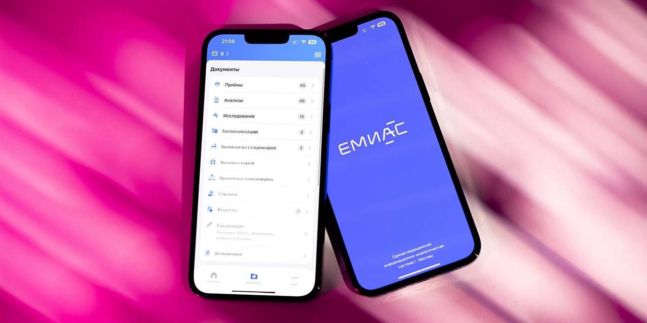 Самыми популярными разделами в 2025 году стали «Анализы», «Приемы» и «Исследования». Фото: сайт мэра Москвы